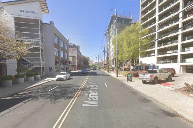 Downtown Atlanta Rooftop Goes Full Disco With 12-Foot Unicorn