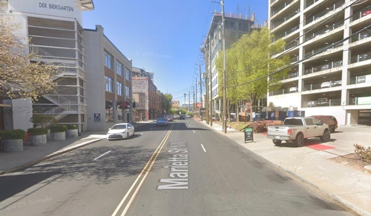 Downtown Atlanta Rooftop Goes Full Disco With 12-Foot Unicorn