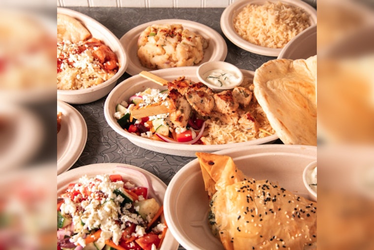 Downtown Diners Flock to Tiny Souvlaki Queen for Big Greek Flavor
