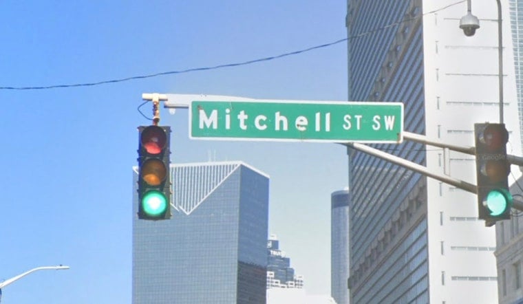 Downtown Drivers Stare Down Sudden Bright Red Bus Lane On Mitchell Street