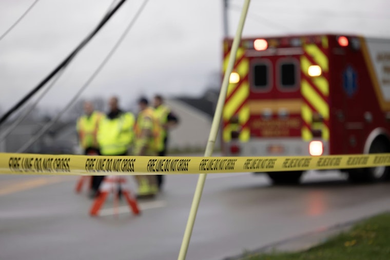 Downtown Loganville Streets Shut as Crews Battle Structure Fire