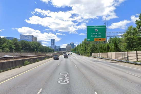 Driver Killed in Early Morning Crash on GA 400 Ramp at Lenox Interchange