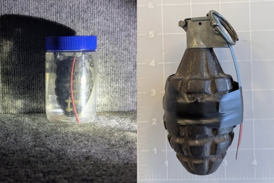 Fairfield Family Opens Gun Safe, Finds 'Pineapple' Grenade Inside