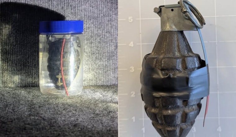 Fairfield Family Opens Gun Safe, Finds 'Pineapple' Grenade Inside