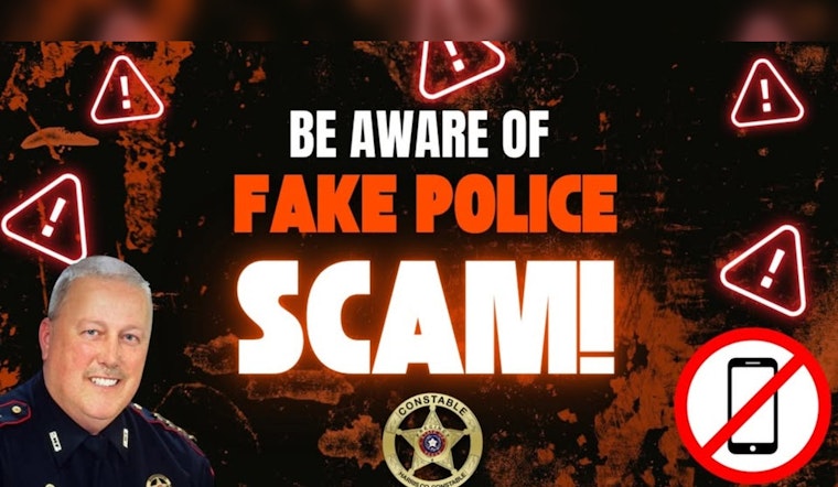 Fake Cops, Real Threat: Harris County Constable Sounds Alarm on Phone Shakedown