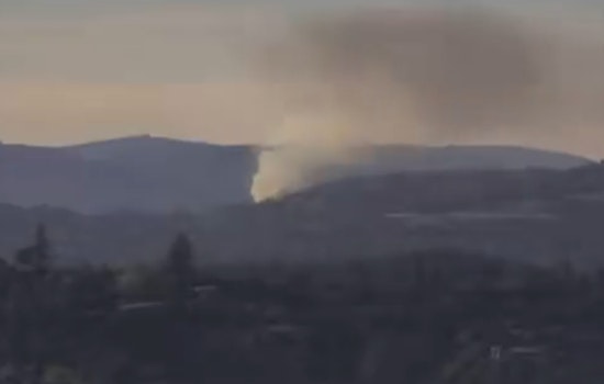 Farm Hill Brush Fire Ignites I-280 Nighttime Headache In San Mateo