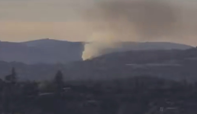 Farm Hill Brush Fire Ignites I-280 Nighttime Headache In San Mateo