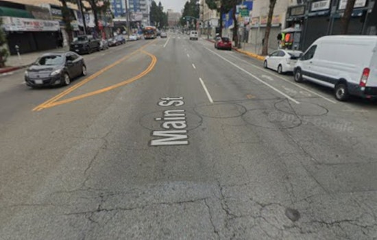 Fast Response Contained Fire at 1334 S Main in Downtown LA