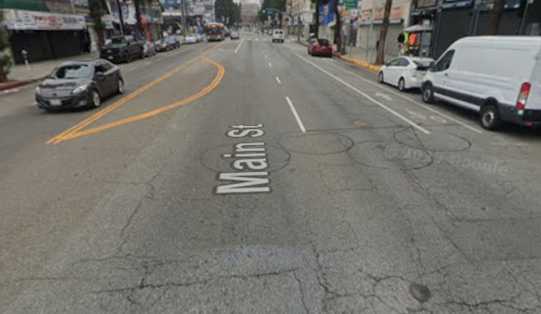 Fast Response Contained Fire at 1334 S Main in Downtown LA