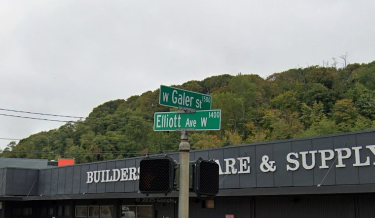 Fatal Crash Shuts Down Elliott Ave W Near Galer