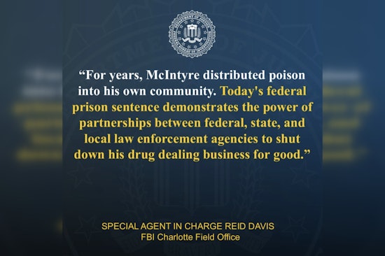 Fayetteville 'Drug Boss' Hit With 35-Year Federal Prison Term After FBI Probe