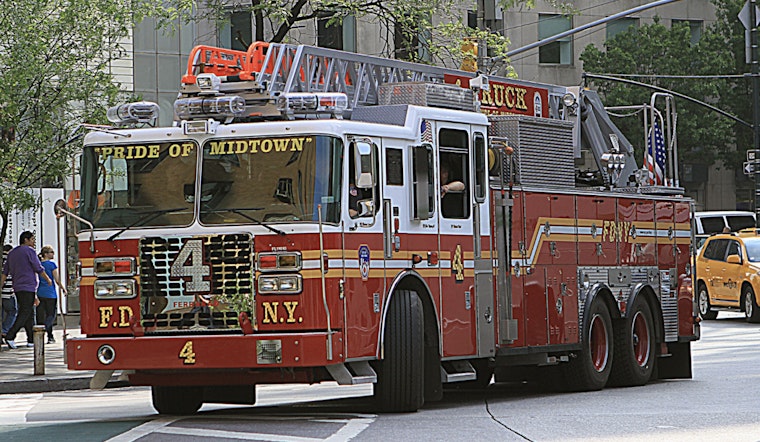 FDNY Truck Slams Access‑A‑Ride Van in Gravesend Crash, Killing 78-Year-Old Rider
