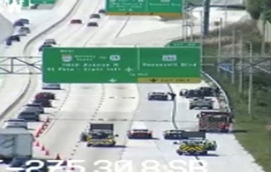Fiery I-275 Wreck Near Mile Marker 30 Leaves One Dead, Chokes St. Pete Traffic