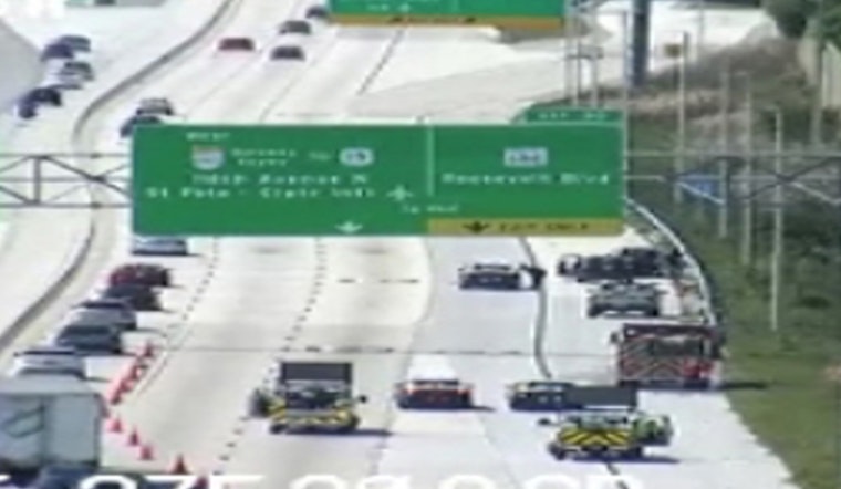 Fiery I-275 Wreck Near Mile Marker 30 Leaves One Dead, Chokes St. Pete Traffic
