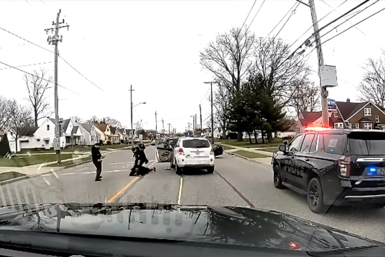 VIDEO: Four-Minute Garfield Heights Chase Snared by Cops' High-Tech Bumper