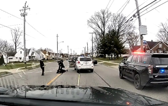 VIDEO: Four-Minute Garfield Heights Chase Snared by Cops' High-Tech Bumper