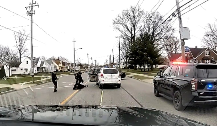VIDEO: Four-Minute Garfield Heights Chase Snared by Cops' High-Tech Bumper