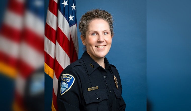 From Interim To Top Cop: Shelby Parker Takes Helm Of Olympia Police