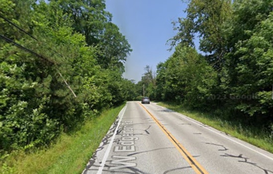 Fuel Spill Chaos as Truck Tips on Edgerton Road in North Royalton
