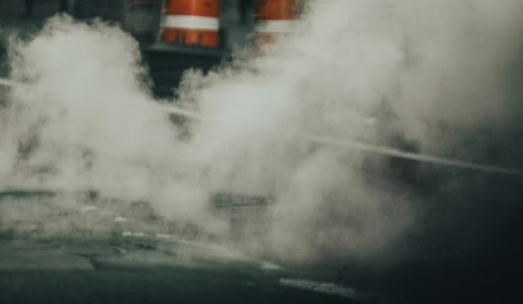 Gas Leak Chaos On Colfax As Rupture Shuts Westbound Lanes At Sable