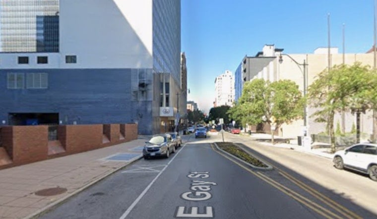 Gay Street Torn Up As $100 Million Capital Line Finally Breaks Ground