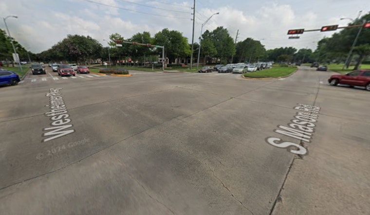 Giant Hidden Hole Stuns Drivers At Busy Cinco Ranch Crossroads
