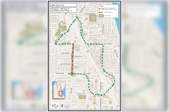 Gig Harbor’s 38th Avenue Set For Two-Year Traffic Headache As Sewer, Roundabout Work Hits