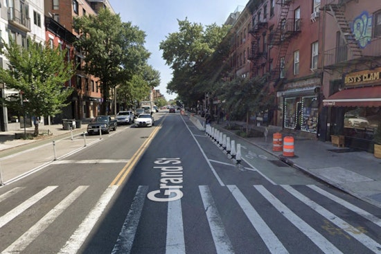 Grand Street Gauntlet: Williamsburg Cyclists Forced Into Traffic by Massive Barrier