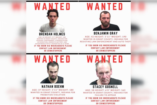 Grant County Manhunt as Deputies Blast Out Photos of Four Felony Fugitives