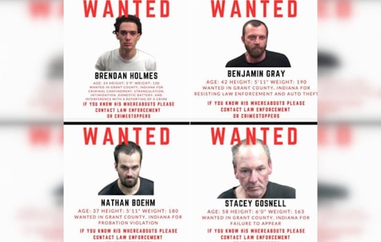 Grant County Manhunt as Deputies Blast Out Photos of Four Felony Fugitives