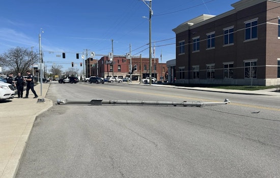 Green Street Closed After Live Power Line Incident in Brownsburg