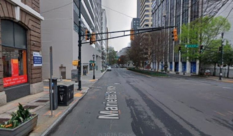 Gunfire Rocks Downtown as Man Found Shot on Marietta Street