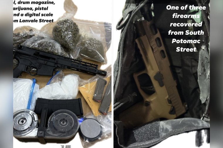 Hagerstown Drug Raids Haul In Kilo of Coke, Guns and Cash