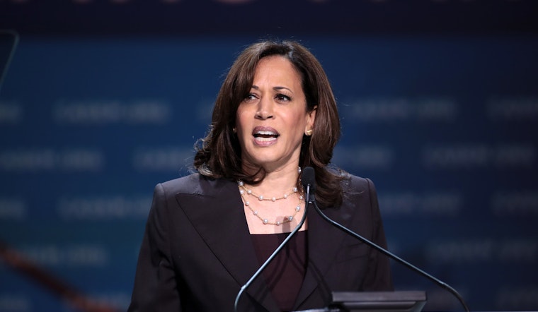 Harris Hits State Street as 107 Days Tour Turns Orpheum Into Dem Power Huddle