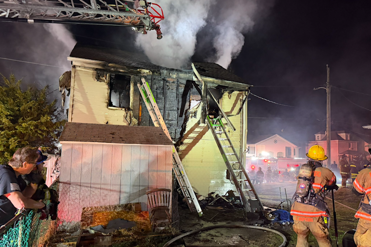 Havre De Grace House Inferno Kills Two As Survivor Leaps From Window