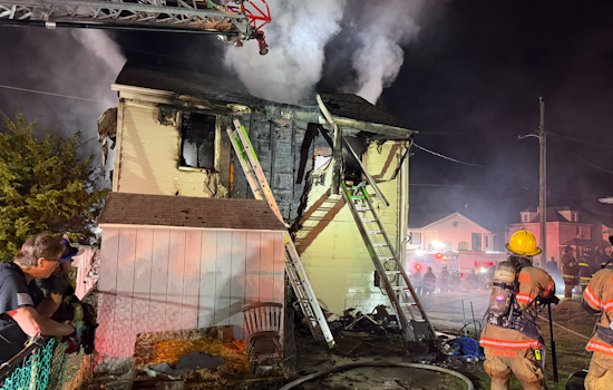 Havre De Grace House Inferno Kills Two As Survivor Leaps From Window