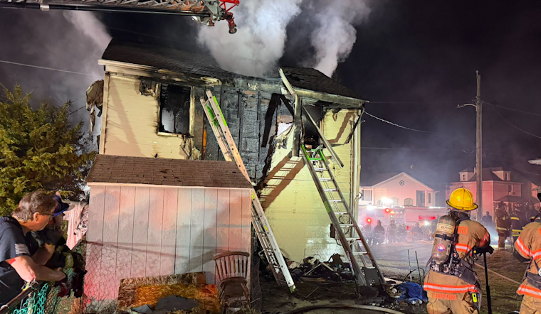 Havre De Grace House Inferno Kills Two As Survivor Leaps From Window