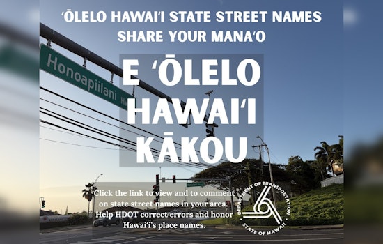 Hawaii DOT Wants You to Help Fix Street Signs, One ʻOkina at a Time