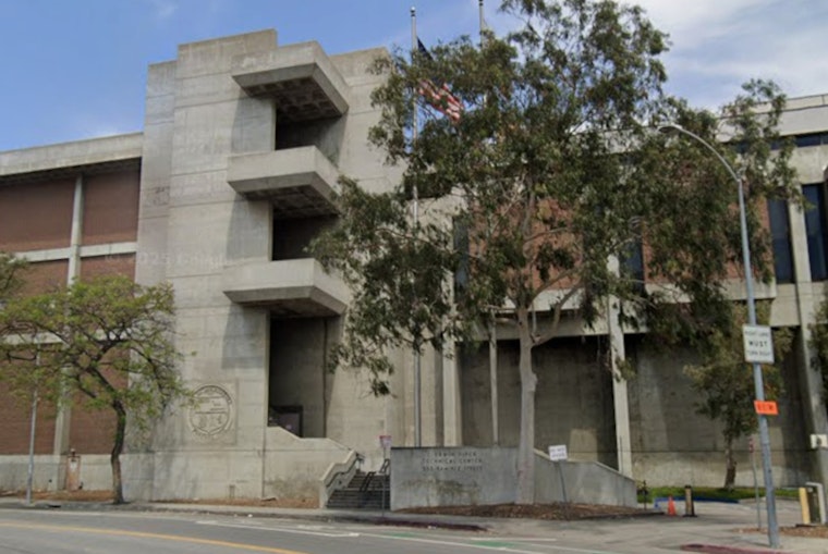 Hazmat Response at LAPD Piper Tech in Downtown LA