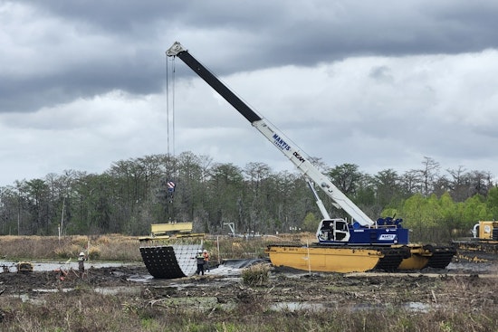 Heavy Concrete And High Stakes As Garyville Levee Job Ramps Up