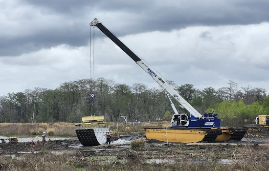 Heavy Concrete And High Stakes As Garyville Levee Job Ramps Up