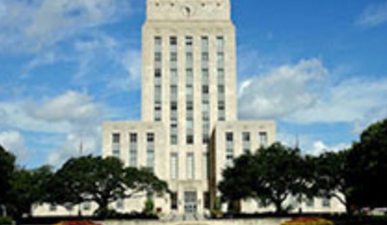 Hello Houston Marks Big First Birthday With City Hall, Camp Logan And A Time-Travel Icon