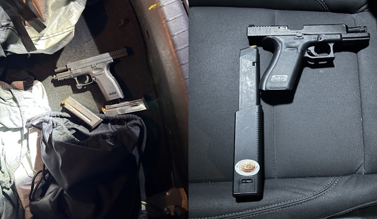 Hercules Cops Sweep 13 Illegal Guns Off City Streets