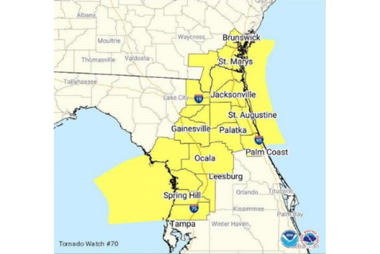 Hernando County On Edge As Tornado Watch 70 Threatens Evening Plans