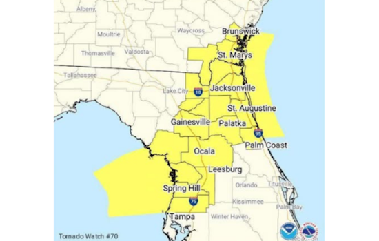 Hernando County On Edge As Tornado Watch 70 Threatens Evening Plans