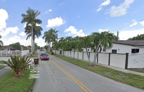Hialeah Teen Trio Bolts After Stolen Ride Rips Through Fence