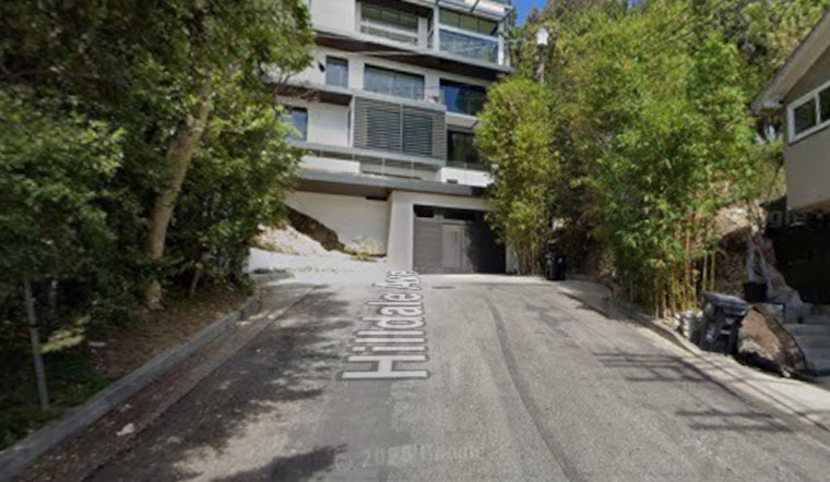 Hilldale Blaze Engulfs Hollywood Hills Home on Steep Slope