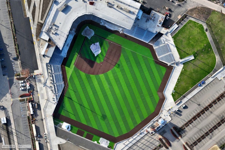 Hillsboro’s $153M Hops Stadium Lights Up The Neighborhood Ahead Of Opening Day