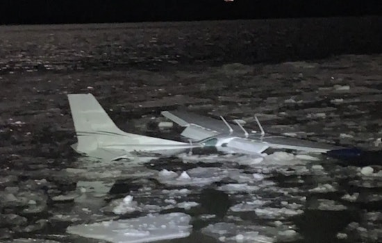 Hudson River Ice Crash Near Newburgh Ends in Near Miracle