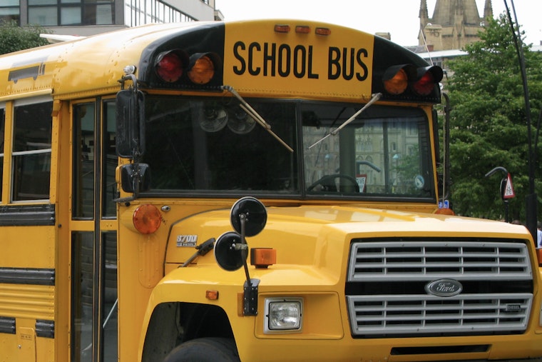 I-10 Dump Truck Driver Nods Off, Smashes Into Jacksonville School Bus: Troopers